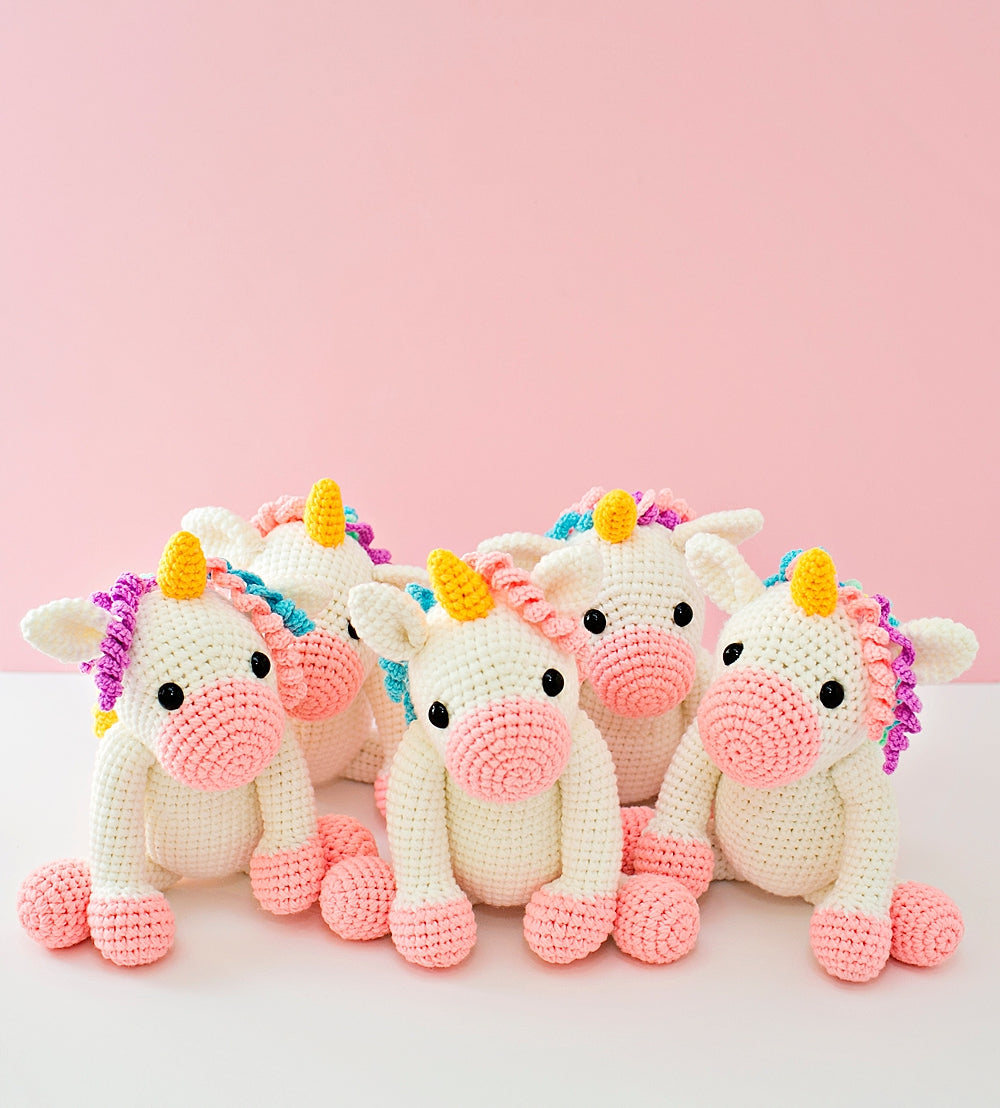 Twinks Unicorn Crochet Doll