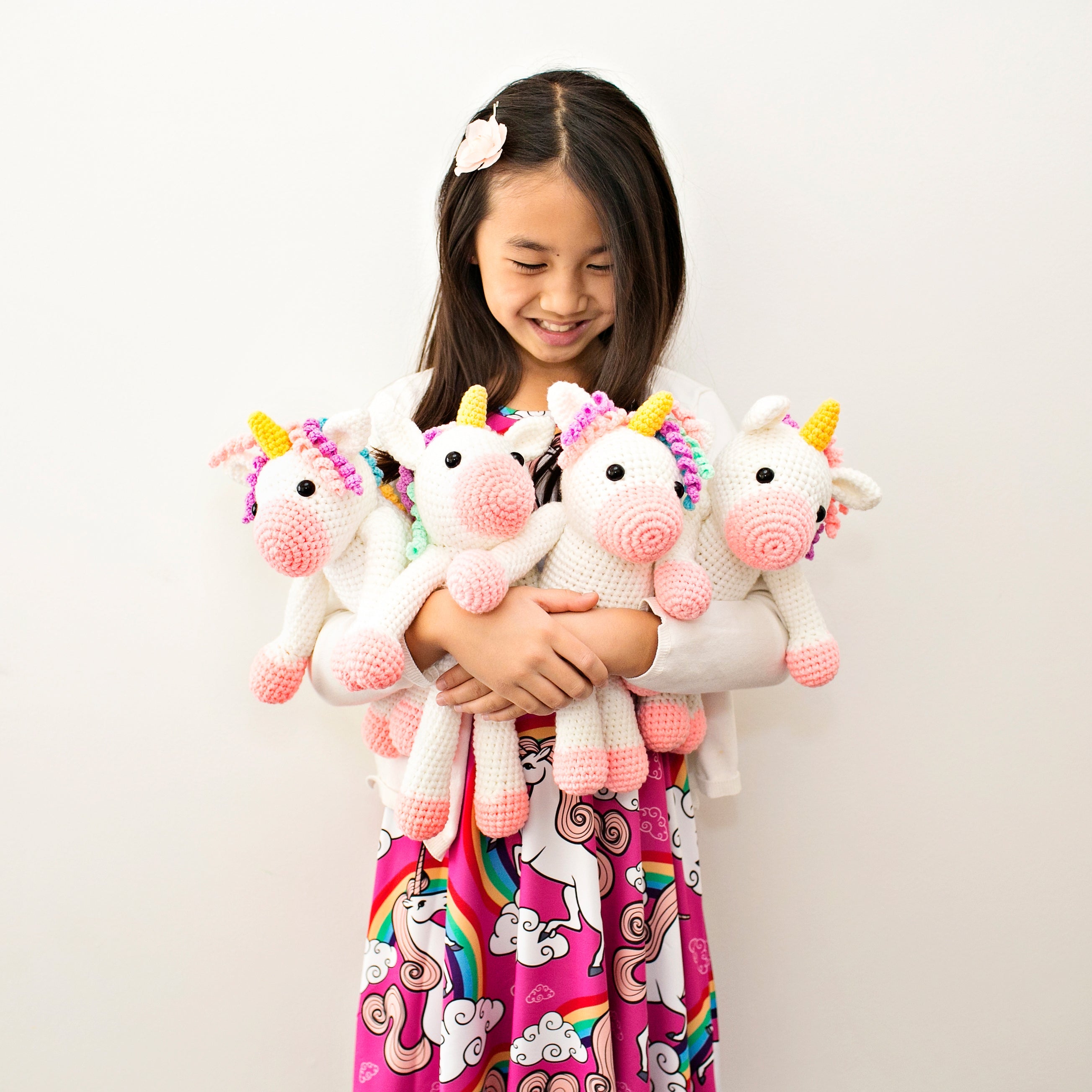 Twinks Unicorn Crochet Doll - Slightly Imperfect