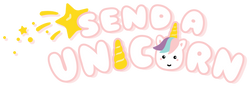 Send a Unicorn Logo