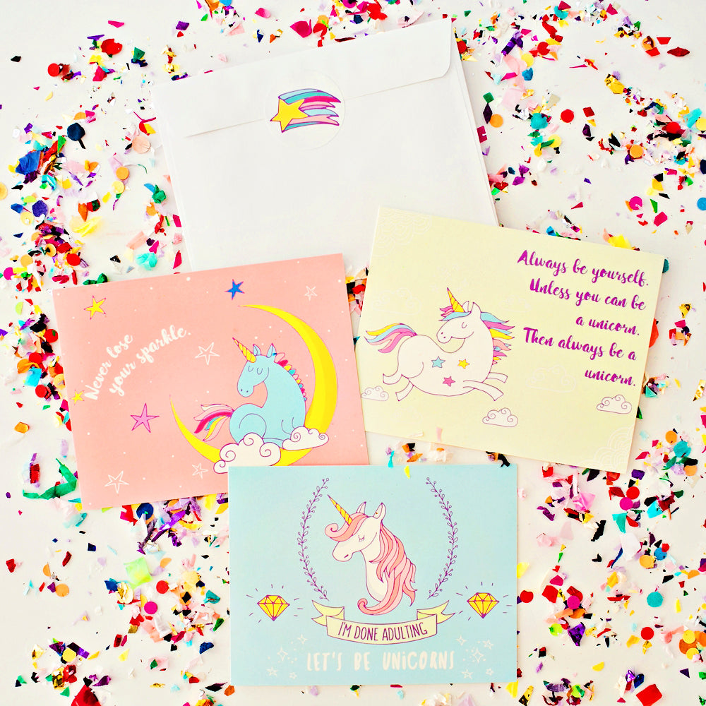 Send A Unicorn Stationery Gift Set