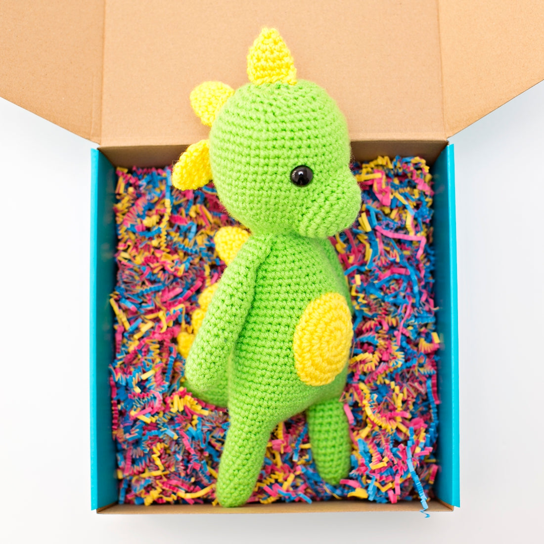 Chomper Dinosaur Crochet Doll