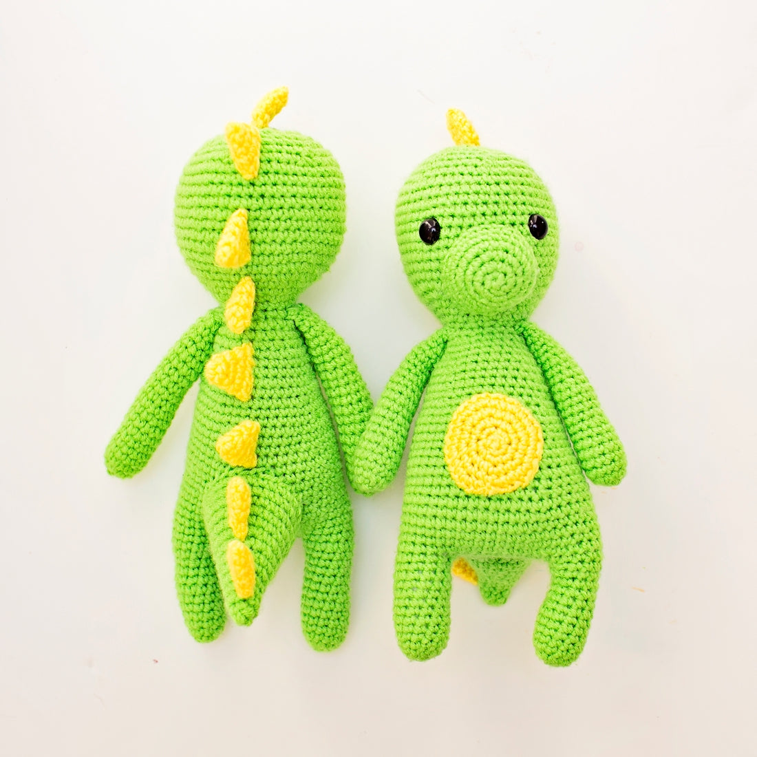 Chomper Dinosaur Crochet Doll